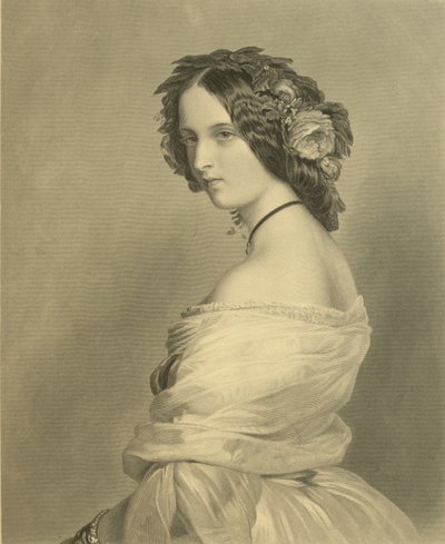 Portrait de Lady Constance Leveson-Gower - Franz Xaver Winterhalter